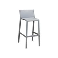 Used Stack Stool, Gray