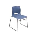 Casper Used Stack Chair, Blue