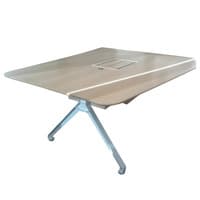Wall-Mounted Trapezoid Conference Table