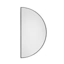 Mirror - 1/2 Circle, Burgundy