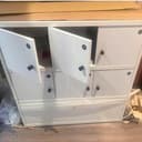 Bisley, 4 locker 1 drawer storage