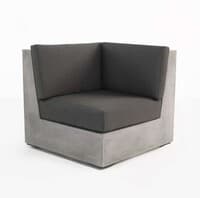 Box Concrete Chair (Right-Side)