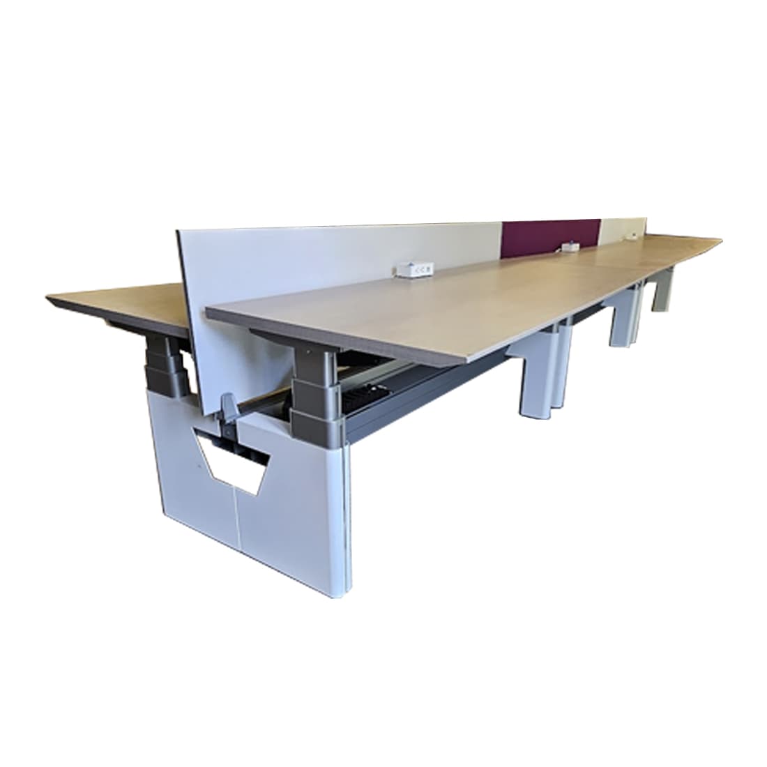 Dual-Height Benching Workstations