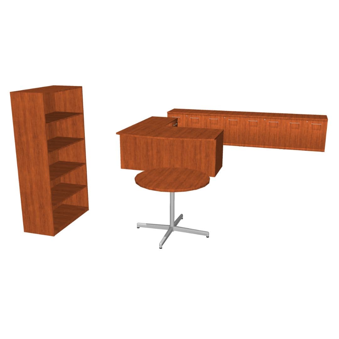Finance Private Office Boat Shaped Type 1