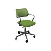 QiVi Used Mesh Conference Chair, Green