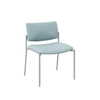 Evolve Oversized Chair, Armless, Upholstered Back