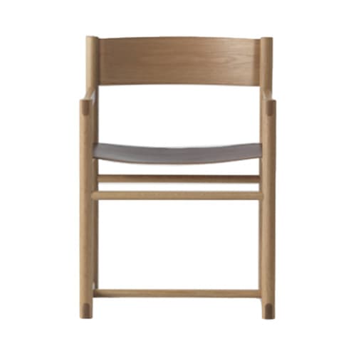 Passenger Chair Natural - Mustang Leather