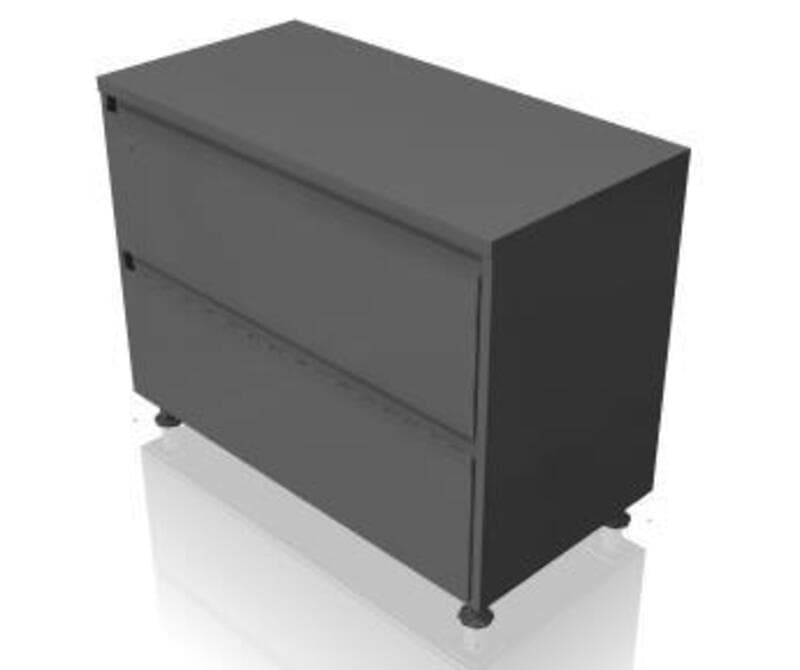 Lateral File
2 Drawer, L 21 1/2 X 37 X 29