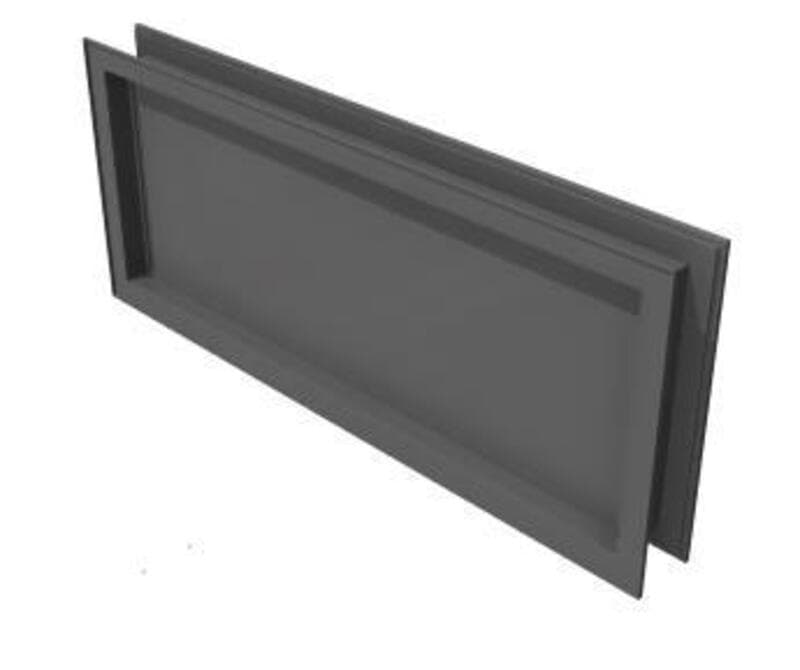 Screen, Panel Top - Square Special width 22 1/2W x 12H 6625 Translucent 4799 Platinum Metallic