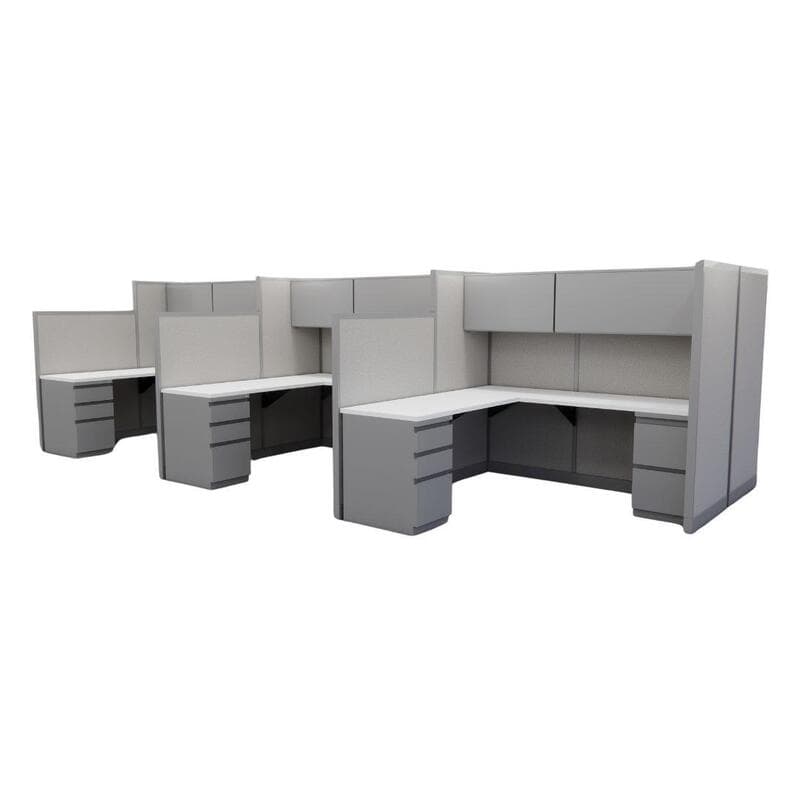 Remanufactured Avenir 65H/53H 6X6 6-PACK Workstations
