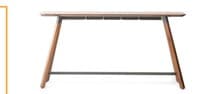 Rockwell Bar Height Table Tapered Edge